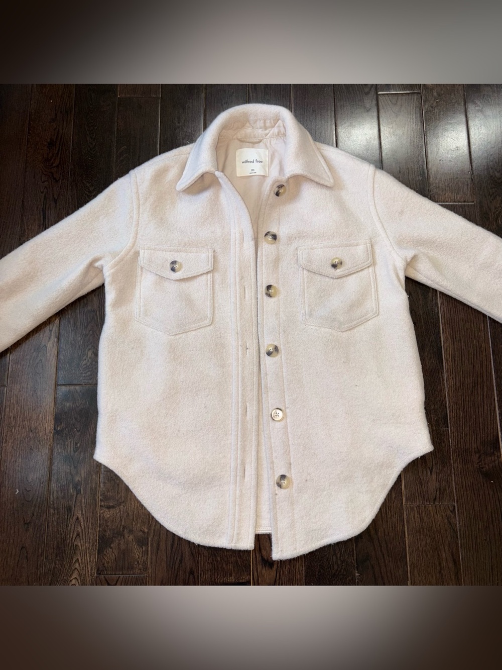 Wilfred Ganna Button-Up Shacket oversized